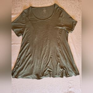 George Green Flowy Relaxed T-Shirt 2XL, NWT, Buttery Soft Fabric